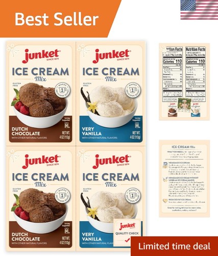 Versatile ice cream mix 4oz - ice,