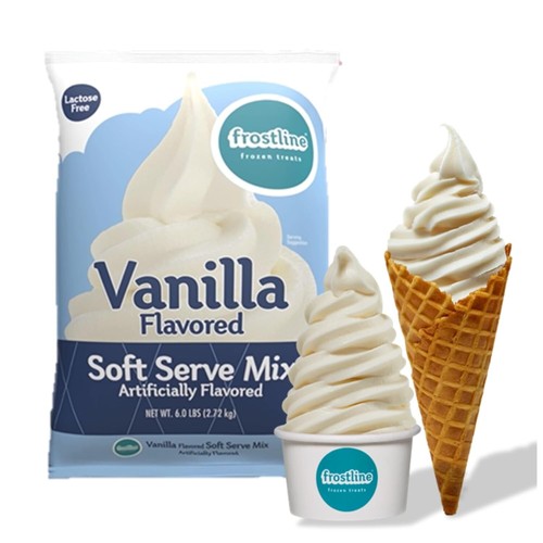Soft serve ice - ice, cream