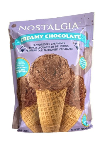 Nostalgia creamy chocolate ice - chocolate,