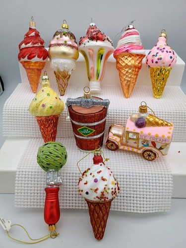 Glass ice cream cones - glass,