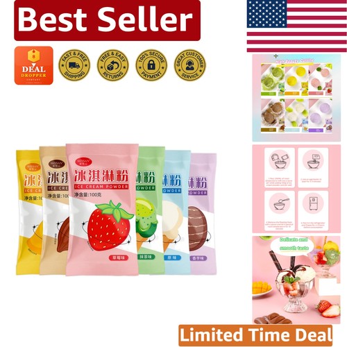 Six flavor ice cream starter - flavor,