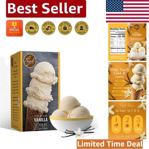 Vanilla ice cream mix - vanilla,