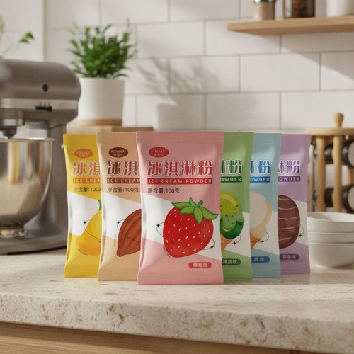 Ice cream mix - mix, kits
